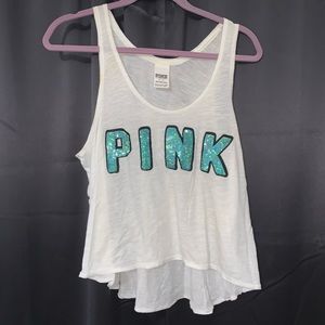 Sequin VS PINK tank top